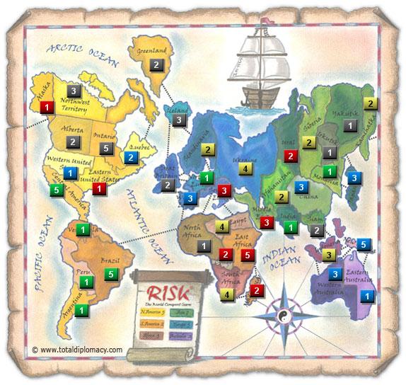 Total Diplomacy Risk Map: Nailing-G 