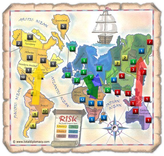 Total Diplomacy Risk Map: Stratton-1 