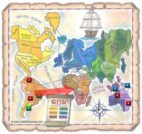 Total Diplomacy Risk Map: Forum_2_vs_4_p1 