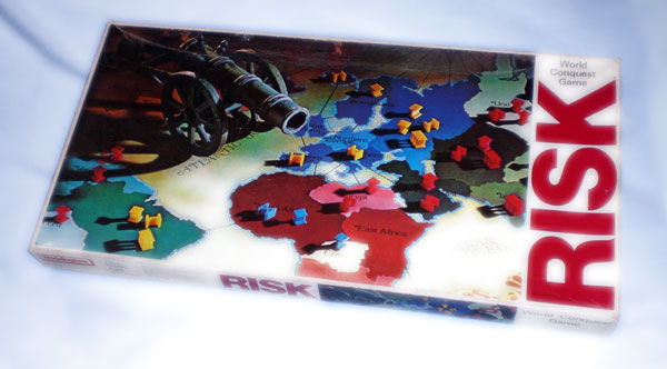 Board game:La Conquete Du Monde (The Conquest of the World) also