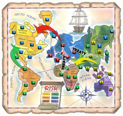 Risk Strategies, Solution 1.A: Treaty with Yellow