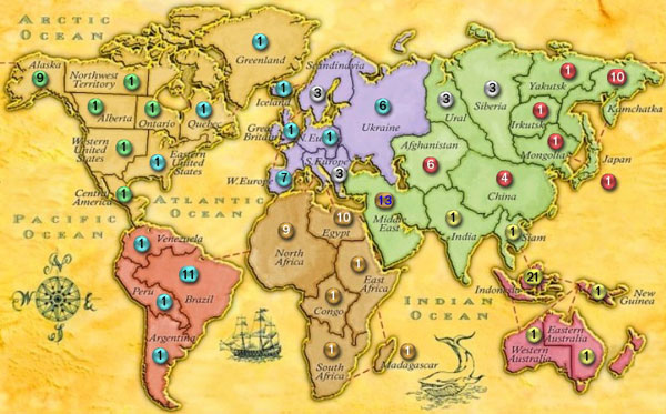 Total Diplomacy - Risk Game - Last War 9