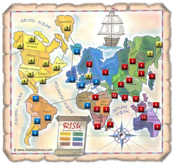 Total Diplomacy - Initial Risk Game Strategy 8