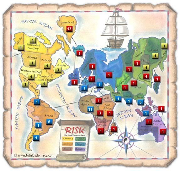 Total Diplomacy - Initial Risk Game Strategy 9
