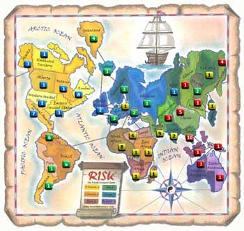 Risk Strategies, Scenario 2: Playing as Australia