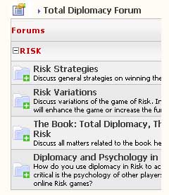 Total Diplomacy forum Risk strategies